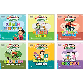 Bộ Kỹ Năng Cho Trẻ Từ 1- 6 Tuổi (Trọn Bộ 6 Quyển)